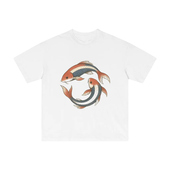 Koi Fish Slub Tee
