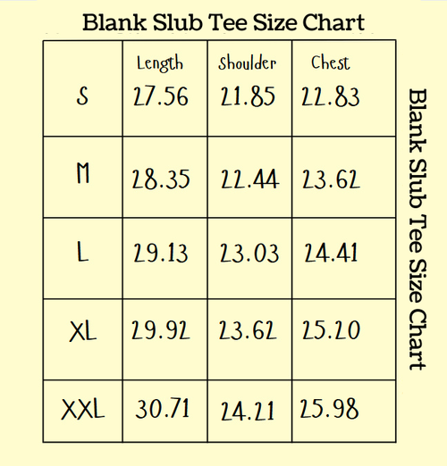 Blank Slub Tee